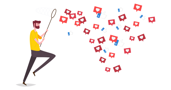 grow social media from scratch